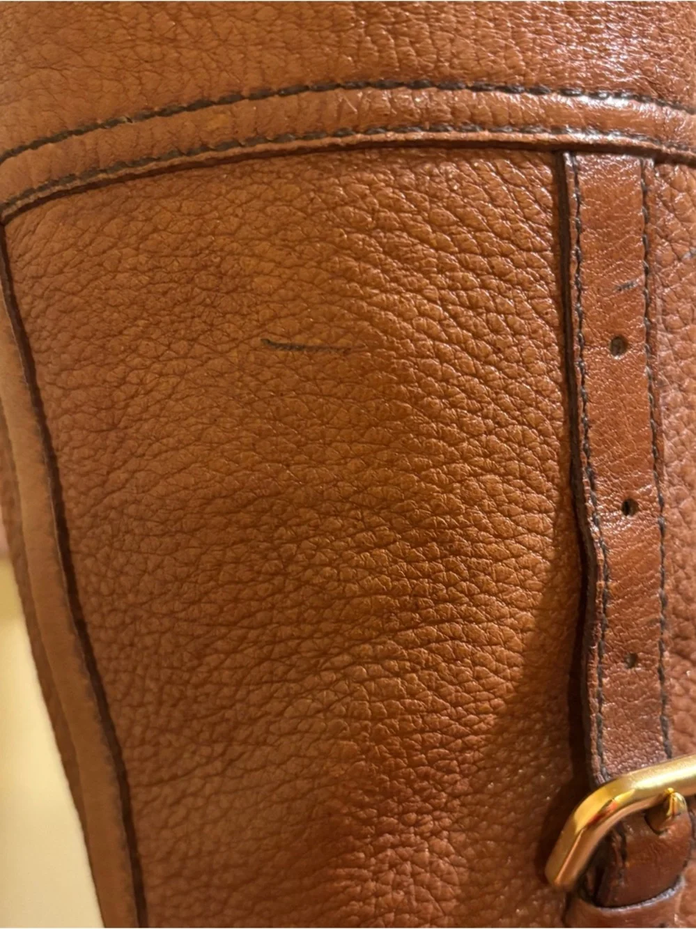 Prada Tall Leather Boots Size 38.5 - Picture 2 of 10